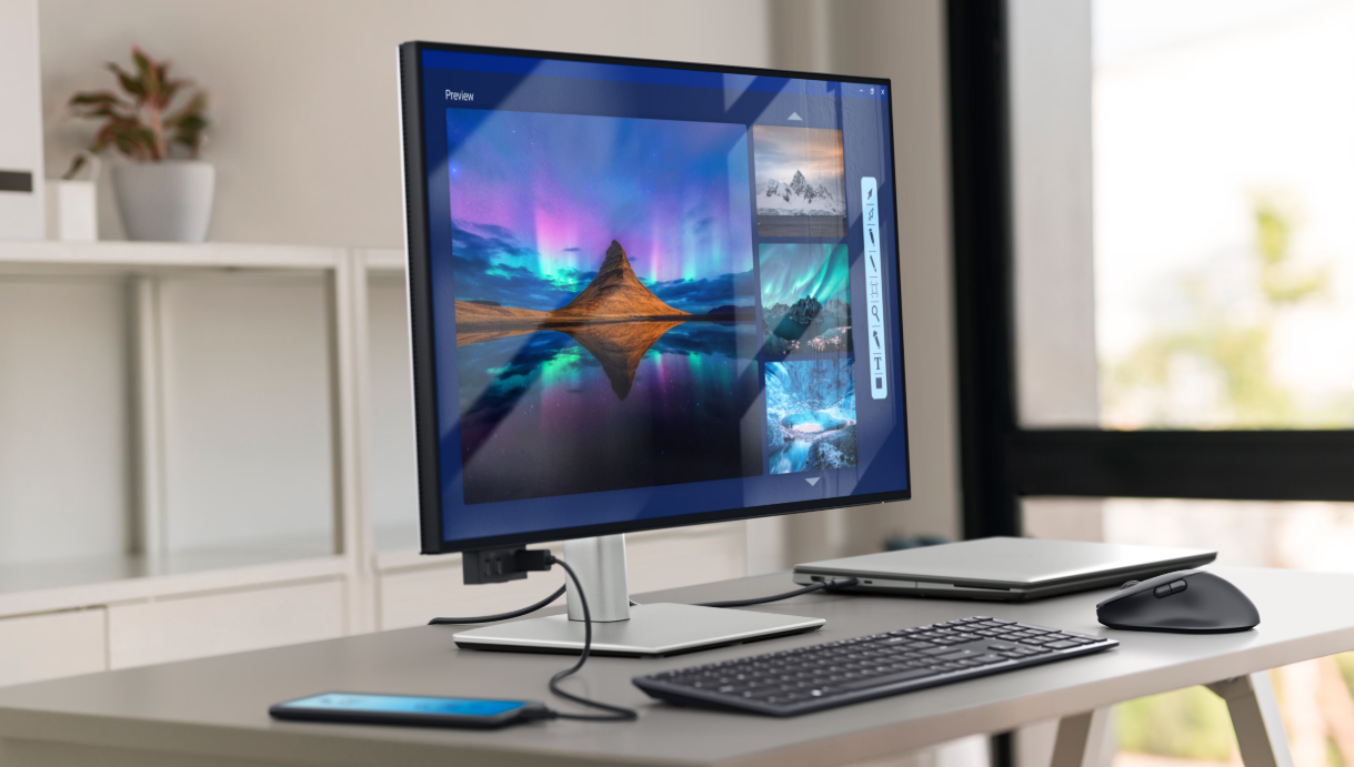 LCD Dell UltraSharp 27 Zoll 4K Thunderbolt Hub ,_2