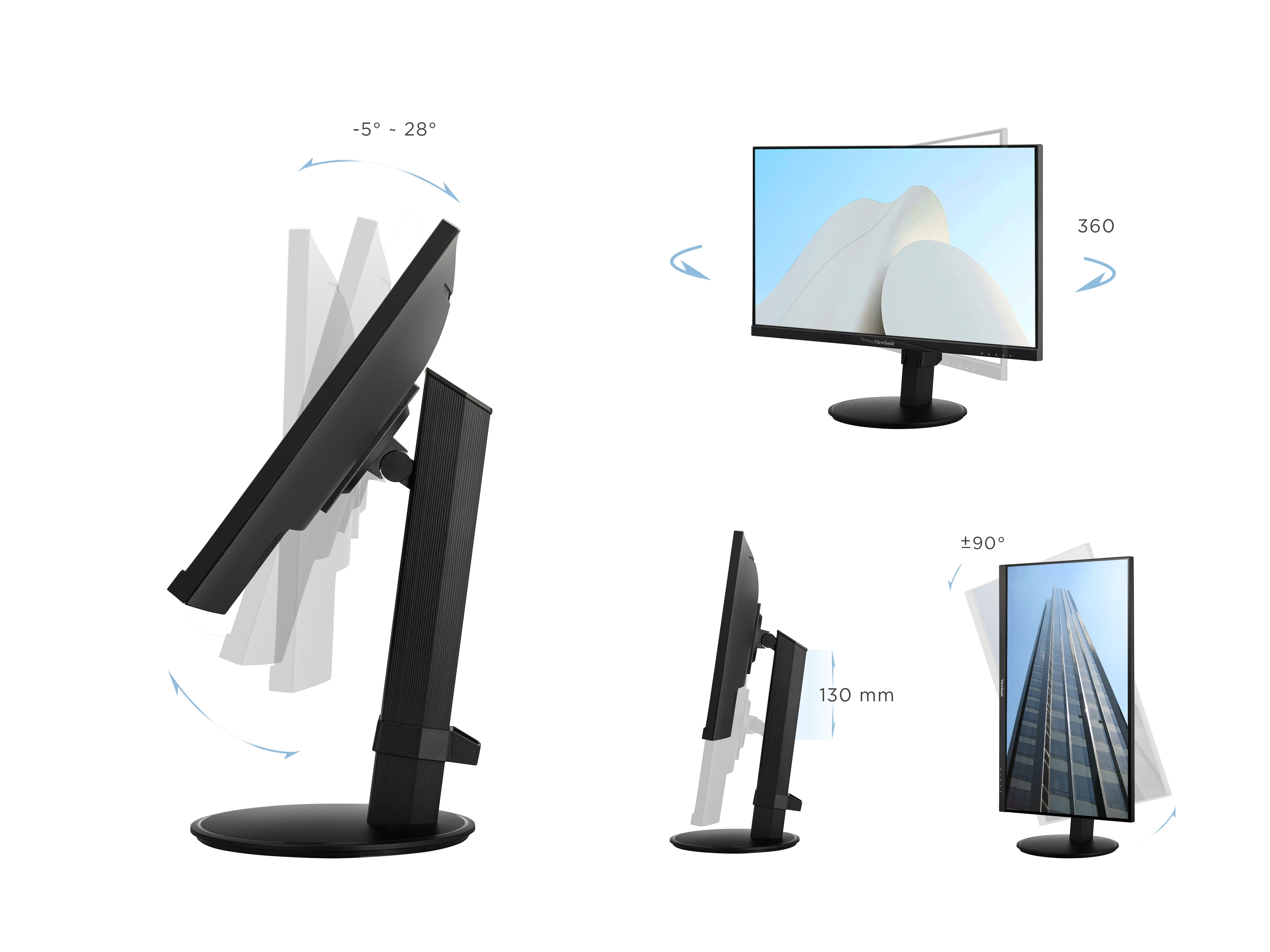 ViewSonic VG2409U-2 LED Office Monitor_5
