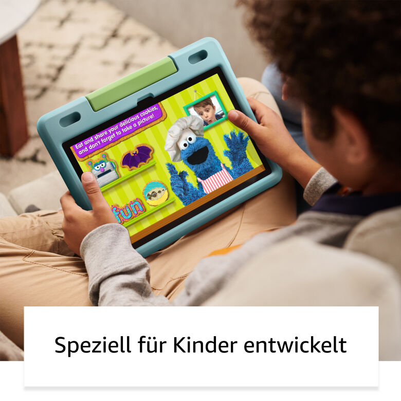 Amazon Fire HD 10 Kids-Tablet (2021), Himmelblau_1