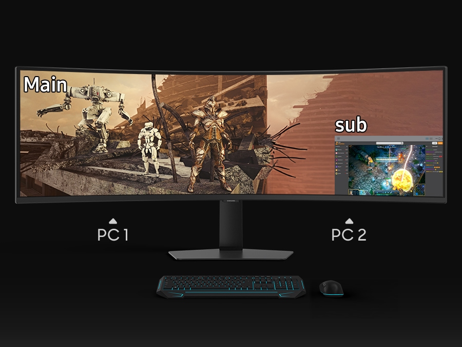 Samsung Odyssey G91F LS49FG916EUXEN 49 Zoll - Gaming Monitor_7