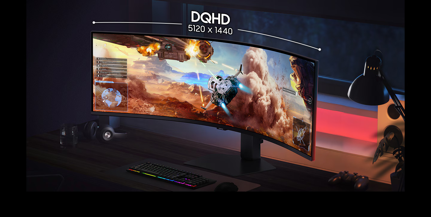 Samsung Odyssey G91F LS49FG916EUXEN 49 Zoll - Gaming Monitor_2