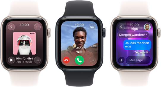 Apple Watch SE 3  44mm Mitternacht Aluminium Gehäuse _4