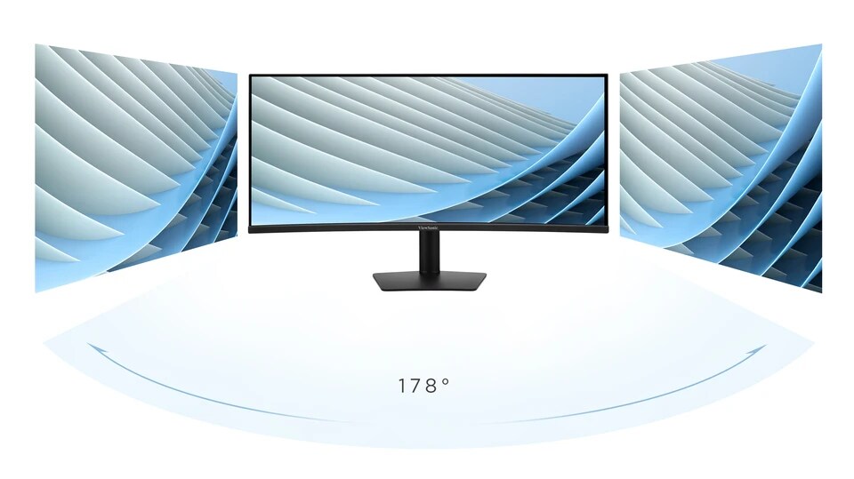 ViewSonic VA3420C-2 Curved Office Monitor_5