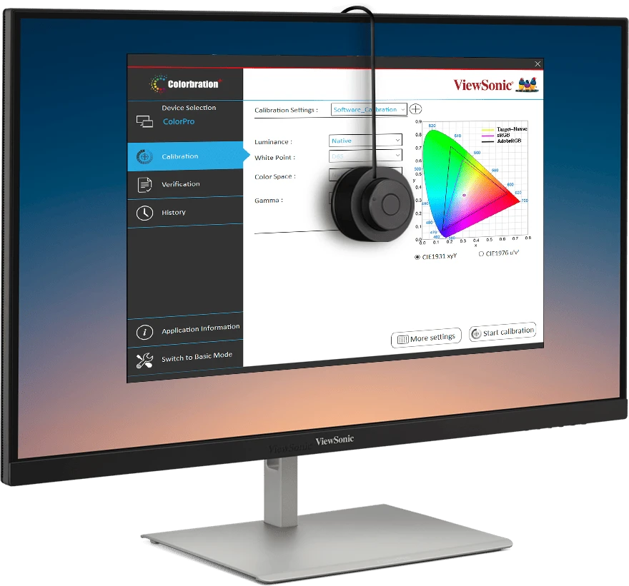 ViewSonic VP2766-2K Grafik Monitor, schwarz_9