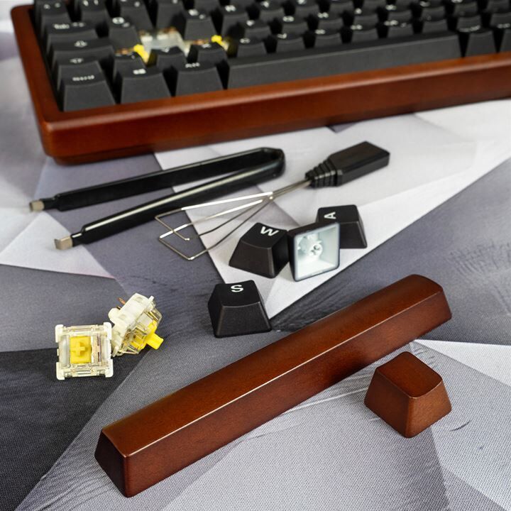Sharkoon SGK50 S2 Wood PBT_4