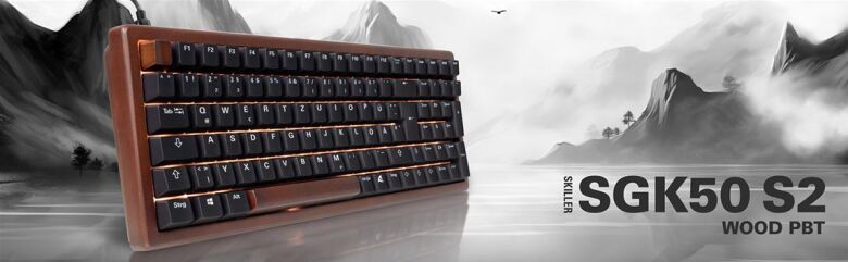 Sharkoon SGK50 S2 Wood PBT_1