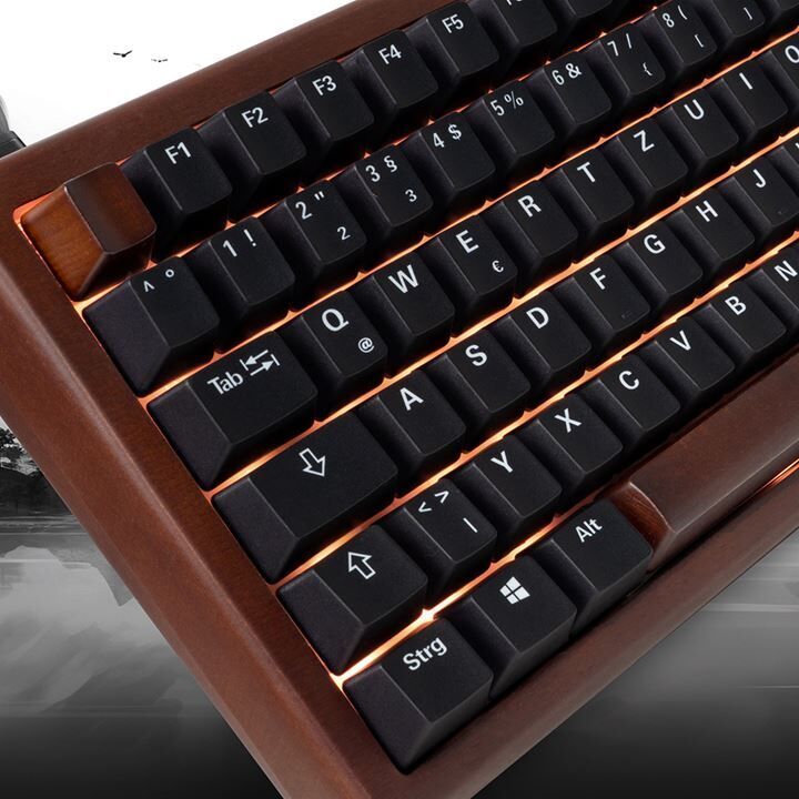 Sharkoon SGK50 S2 Wood PBT_2