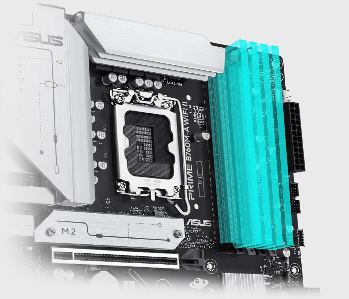 ASUS Prime B760M-A II-CSM Mainboard_4