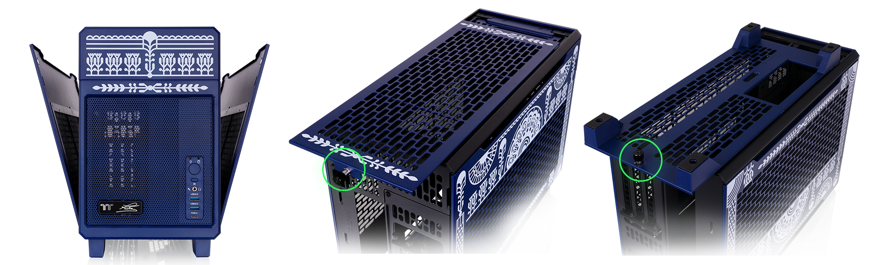 Thermaltake TR100 Koralie Edition Cobalt Blue | PC-Gehäuse_8