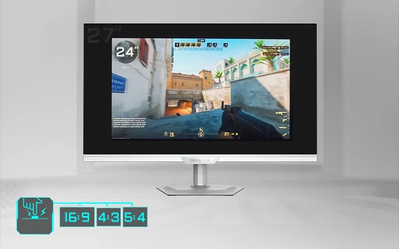 Gigabyte M27UP ICE 4K UHD Dual Modus Gaming Monitor_5