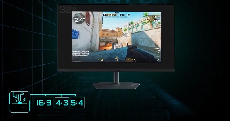 Gigabyte G27UP 4K UHD Dual Modus Gaming Monitor_4