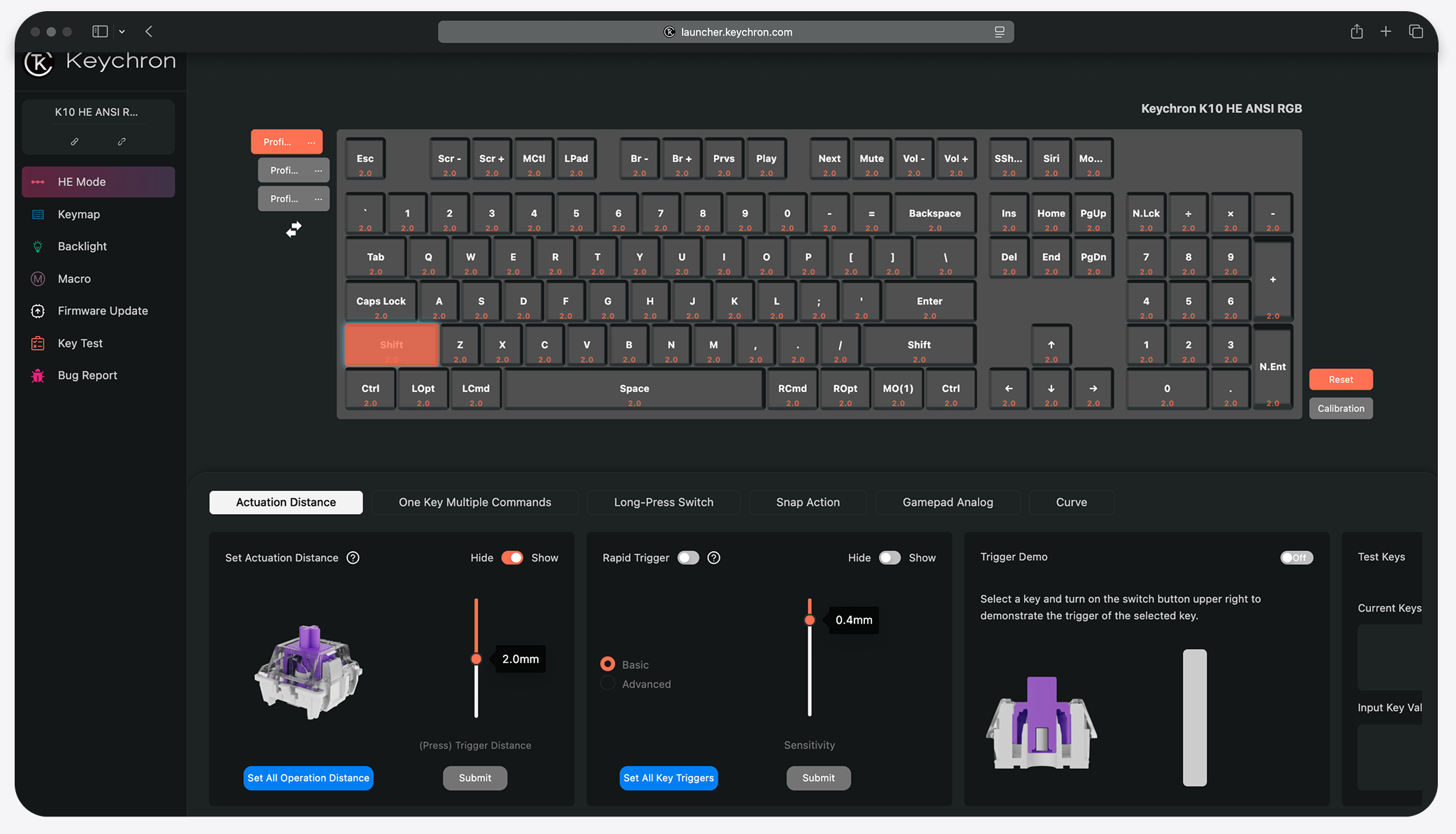 Keychron K10 HE Wireless Magnetic Switch Custom Keyboard _6