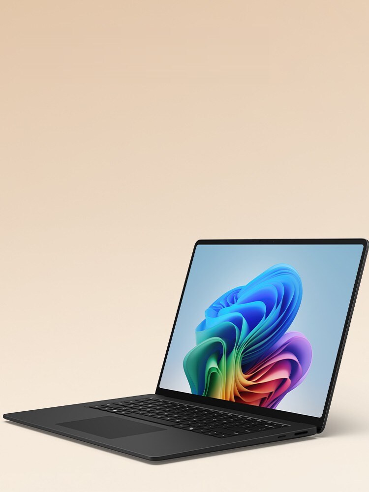 Surface Laptop 15 Zoll in Schwarz