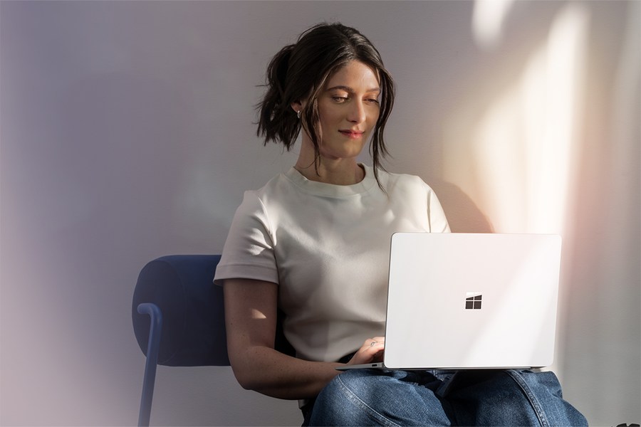 Surface Laptop im mobilen Einsatz
