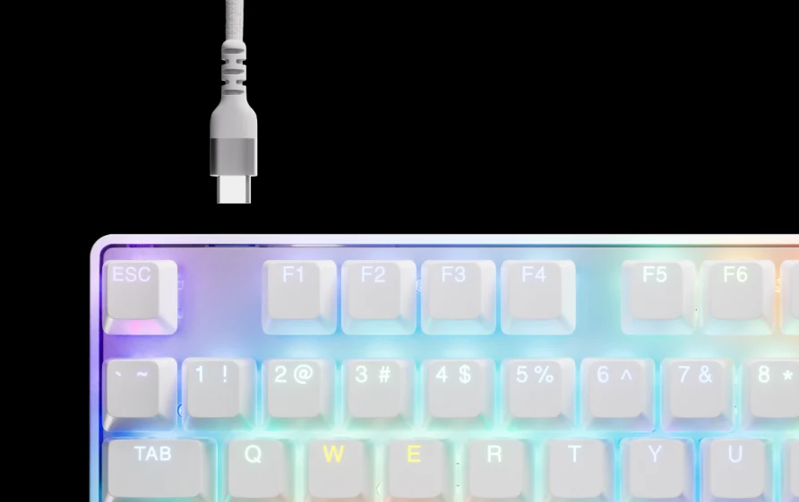 Steelseries Apex Pro TKL Gen 3 White _9