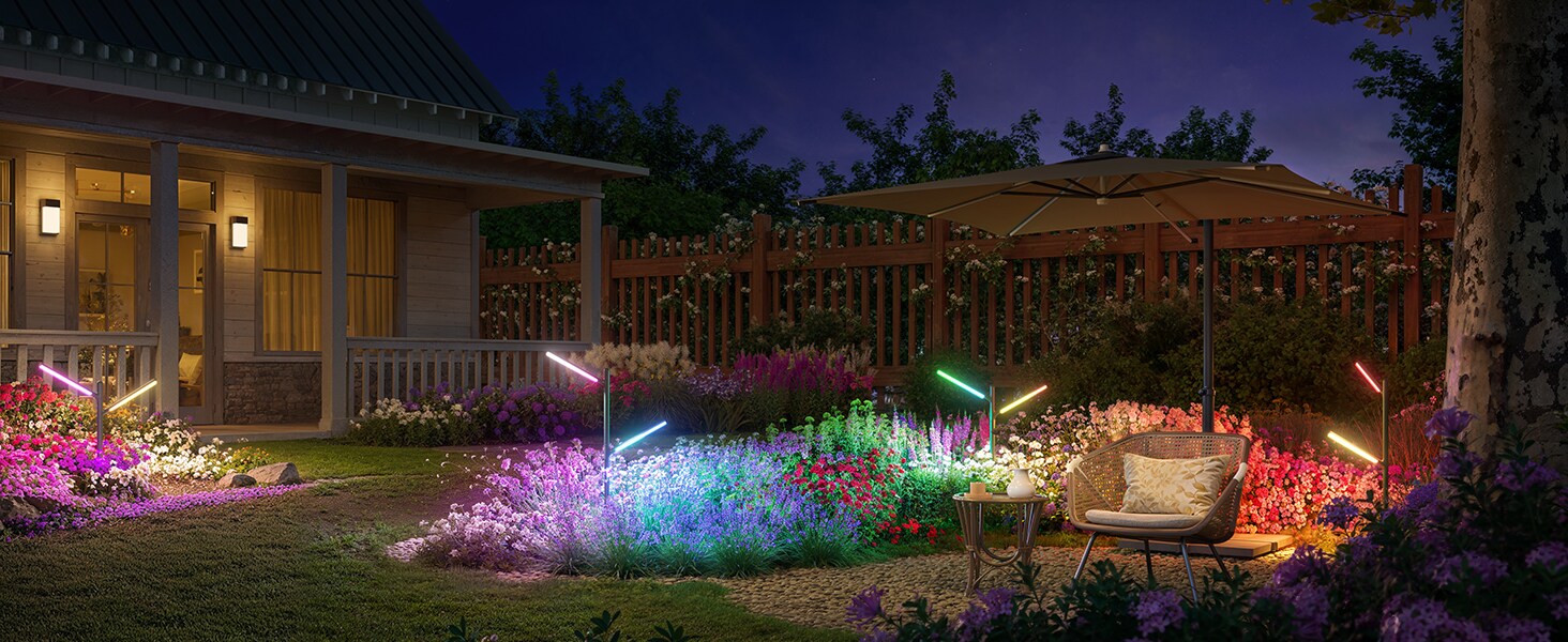 Govee Outdoor-Gartenleuchten RGBICWW _2