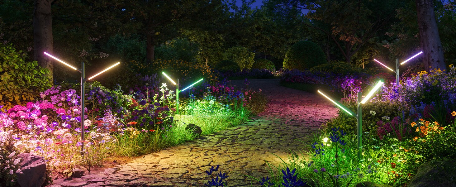 Govee Outdoor-Gartenleuchten RGBICWW _3