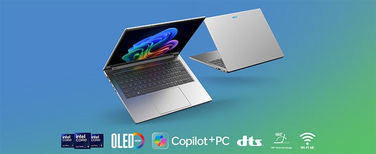 Acer Aspire 14 AI  - Erforschen. Entwickeln. Aspire.