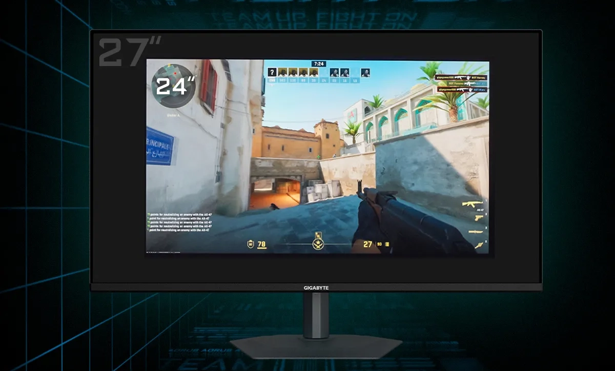 Gigabyte GO27Q24A 27 Zoll - QD-OLED Gaming Monitor_3