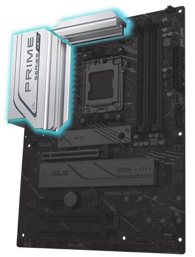 ASUS PRIME X670-P-CSM Mainboard Sockel AM5 B-Ware_12