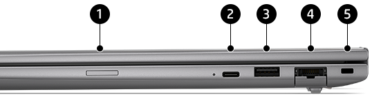 HP ZBook X G2 Ports