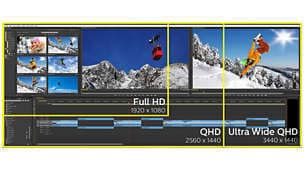Philips 346B1C LCD Monitor - Curved, UWQHD, Höhenverstellung_1