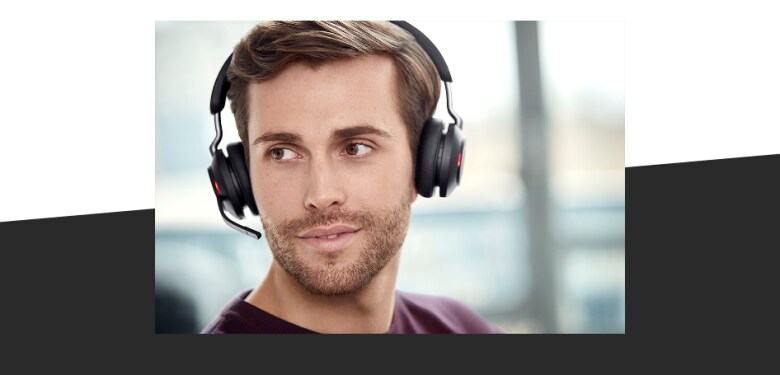 Jabra Evolve2 65 Headset, Stereo, kabellos, Bluetooth, schwarz_6