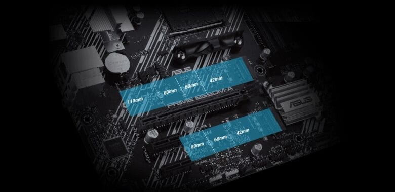 ASUS Prime B550M-A Gaming Mainboard Sockel AM4_4