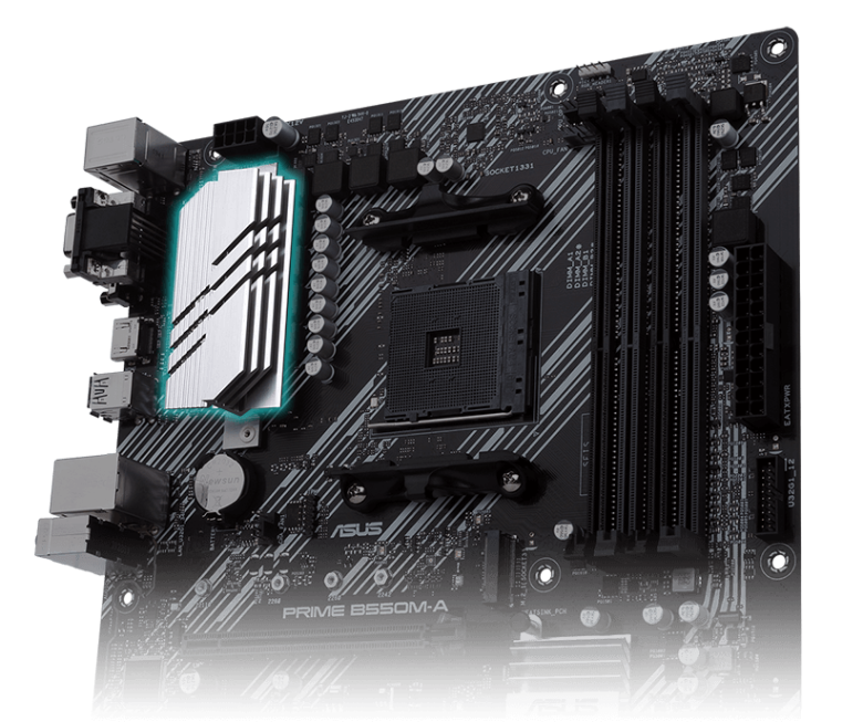 ASUS Prime B550M-A Gaming Mainboard Sockel AM4_3
