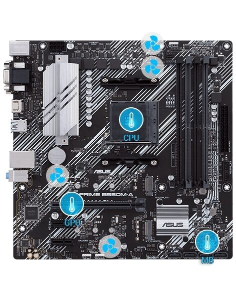 ASUS Prime B550M-A Gaming Mainboard Sockel AM4_2