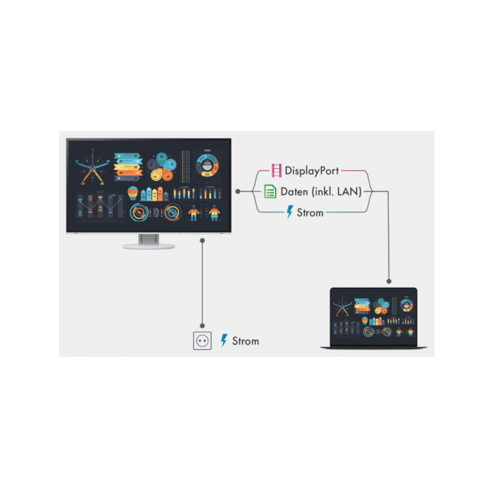 Eizo FlexScan EV2795-BK Office Monitor - IPS-Panel, HDMI, VGA_2
