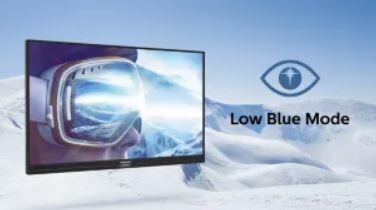 LowBlue Modus für augenschonende Produktivität