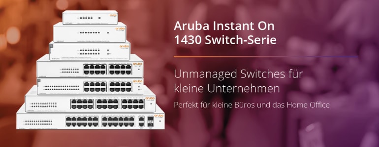 HPE Networking Instant On 1430 Unmanaged Switch (R8R46A)