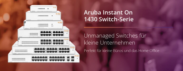 HPE Networking Instant On 1430 Unmanaged Switch (R8R46A)