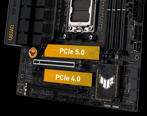 ASUS TUF GAMING B650M-PLUS WIFI Mainboard Sockel AM5_4